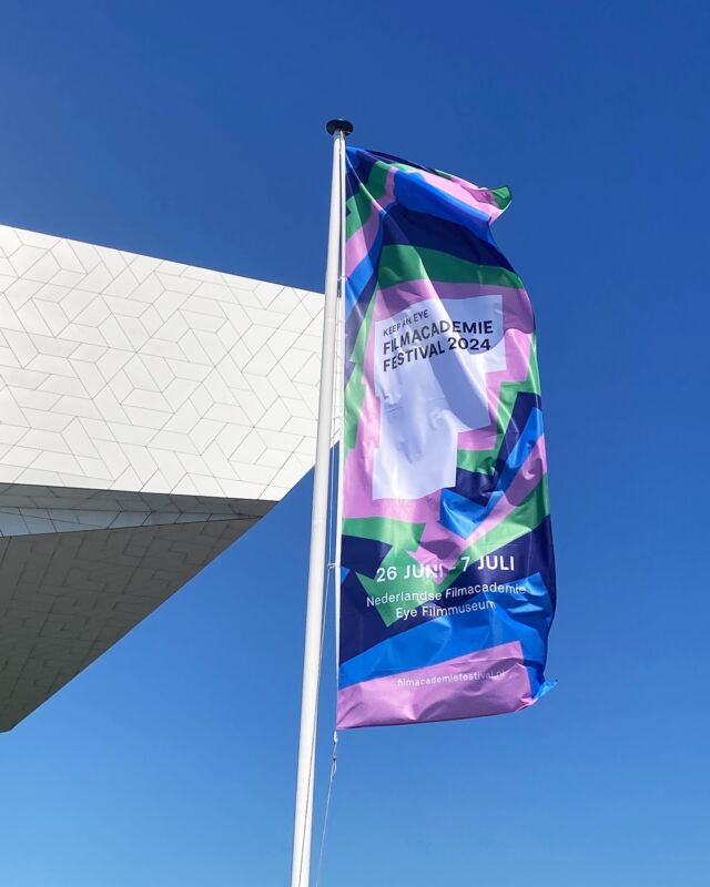 Looking back at a grand edition of the Film Academie Festival.
Thanks to @filmacademie for delivering a fabulous class of 2024!

#futureoffilm #dutchfilm #identitydesign #graphicdesign #branding #motiondesign #filmacademie #eyefilmmuseum #amsterdamsehogeschoolvoordekunsten
